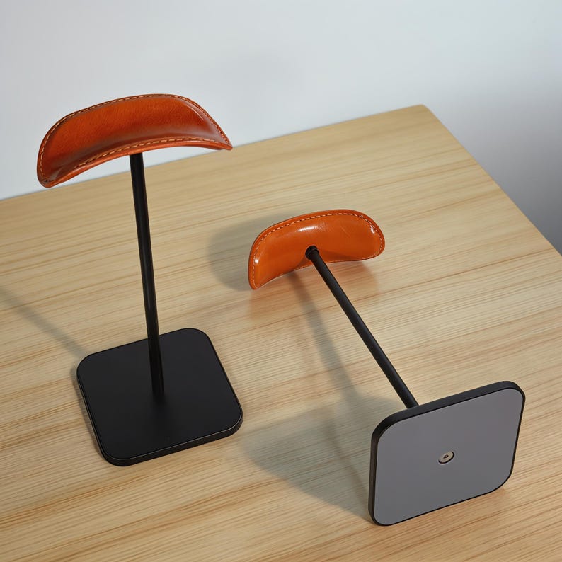 Jhati Handmade Genuine Leather Headphone Stand