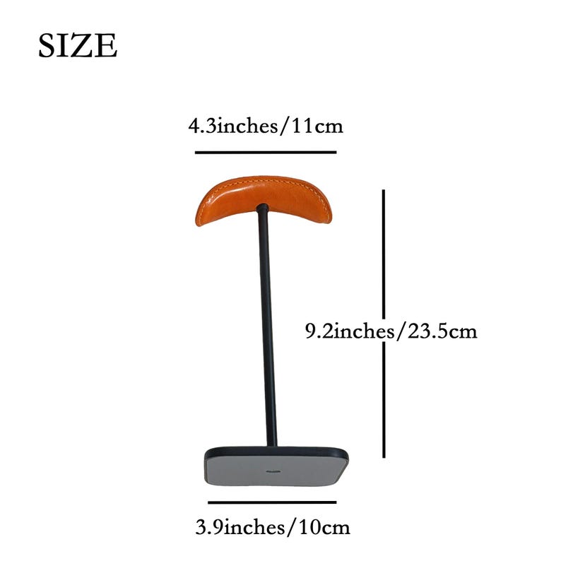 Jhati Handmade Genuine Leather Headphone Stand
