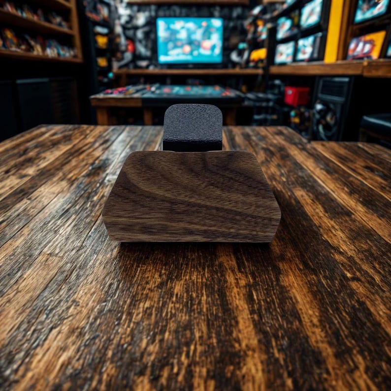 Jhati Handmade Black Walnut Game Controller Stand