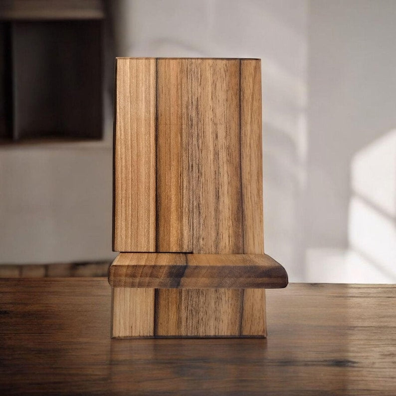 Jhati Handmade Walnut Phone Dock