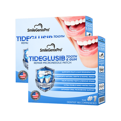 Your Smile~🦷Tideglusib Fast‑Dissolving Tooth & Gum Repair Oral Strips✨ (𝟓-𝐢𝐧-𝟏 💎 𝐑𝐞𝐛𝐮𝐢𝐥𝐝 𝐄𝐧𝐚𝐦𝐞𝐥 & 𝐃𝐞𝐧𝐭𝐢𝐧 • 𝐒𝐭𝐫𝐞𝐧𝐠𝐭𝐡𝐞𝐧 𝐆𝐮𝐦𝐬 • 𝐄𝐫𝐚𝐝𝐢𝐜𝐚𝐭𝐞 𝐓𝐚𝐫𝐭𝐚𝐫 & 𝐎𝐝𝐨𝐫 • 𝐖𝐡𝐢𝐭𝐞𝐧𝐢𝐧𝐠 • 𝐒𝐭𝐨𝐩 𝐓𝐨𝐨𝐭𝐡 𝐒𝐞𝐧𝐬𝐢𝐭𝐢𝐯𝐢𝐭𝐲)