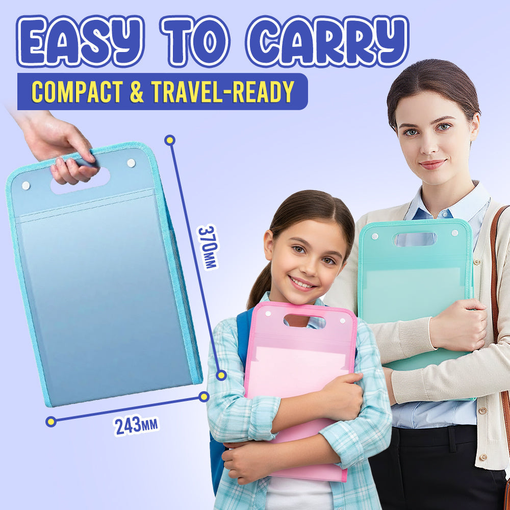 Jhati® Portable Expanding File Folder Organizer