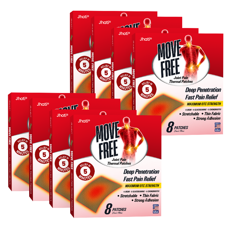 Instant Relief✅Jhati® MoveFree Joint Pain Thermal Patches