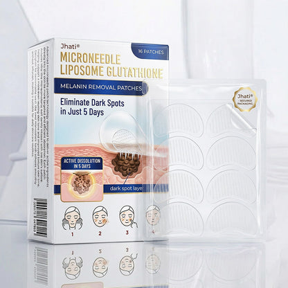 ⭐️Jhati® MicroNeedle Liposome Glutathione Melanin Removal Patches