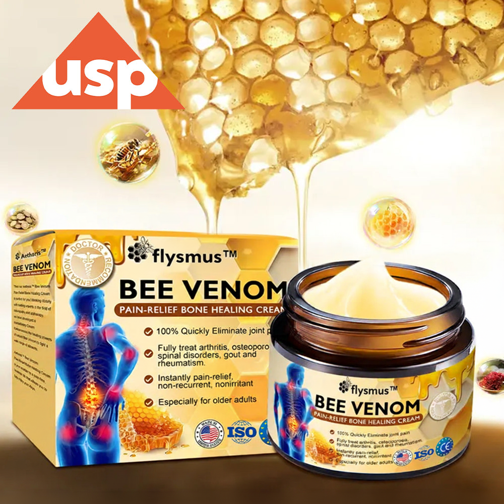 ⭐️Jhati® Bee Venom Instant Ultra Strength Pain Relief Therapy Cream