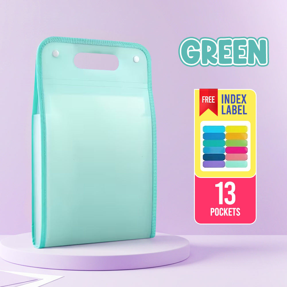 Jhati® Portable Expanding File Folder Organizer