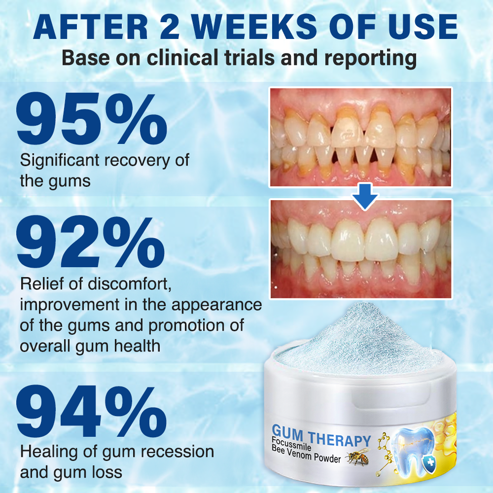 ⭐️Furzero® Focussmile bee venom treatment powder for oral use🦷