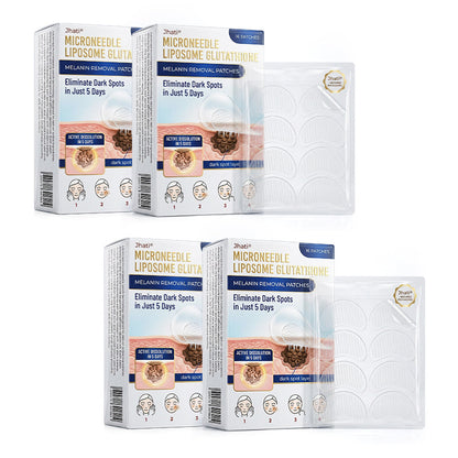 ⭐️Jhati® MicroNeedle Liposome Glutathione Melanin Removal Patches