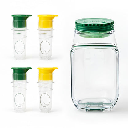 Jhati® Compact Citrus Press & Lid Set