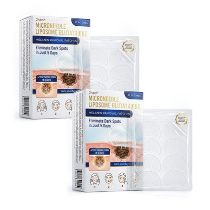 ⭐️Jhati® MicroNeedle Liposome Glutathione Melanin Removal Patches